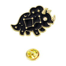 Cartoon Dinosaur Constellations Brooch Fashion Lapel Pin Badge for Backpacks and Hats Clothing Accessories