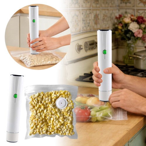 Handheld Vacuum Sealer with 10 Reusable Bags 1