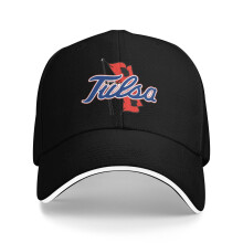 Șapcă de baseball unisex cu echipa University of Tulsa, 1 bucată