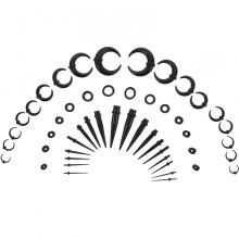 Ensemble de tunnels d'étirement d'oreilles Designice (1 pièce)