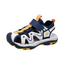 Boys Sandals Summer New Casual Closed Toe Soft Sole Glitter Fashion Outdoor Sandals, Sizes 4-14 Years