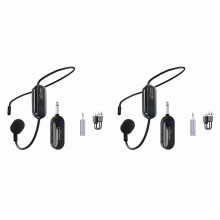 Draadloze headsetmicrofoonzender voor spraakradio