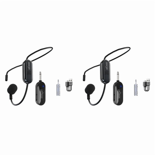 Draadloze headsetmicrofoonzender voor spraakradio