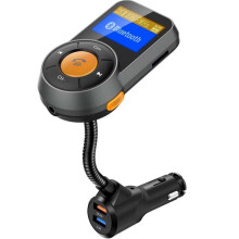 Upgrade Your Driving Experience With Our Bluetooth Fm Transmitter, Offering Hands-Free Call Functionality And 1.8 Inch Colorful Lcd Display