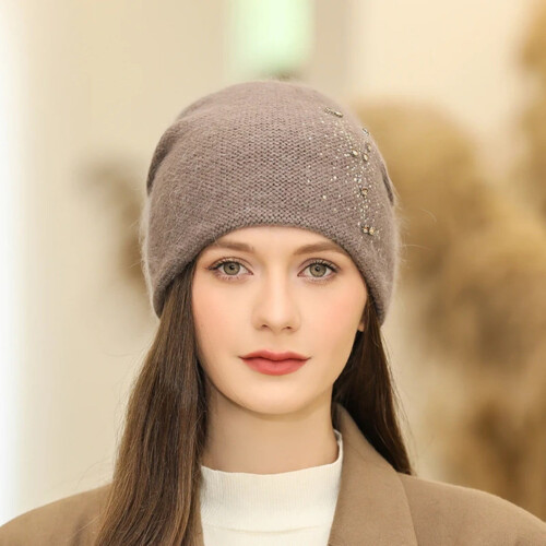 Koreansk Slouchy Beanie – Akryl, One Size 1