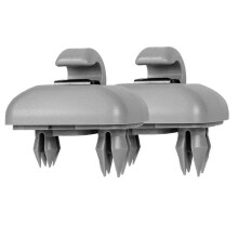 2x Solskærmsklipsholder til Audi A1 A3 A4 A5 Q3 Q5 B6 B7 B8