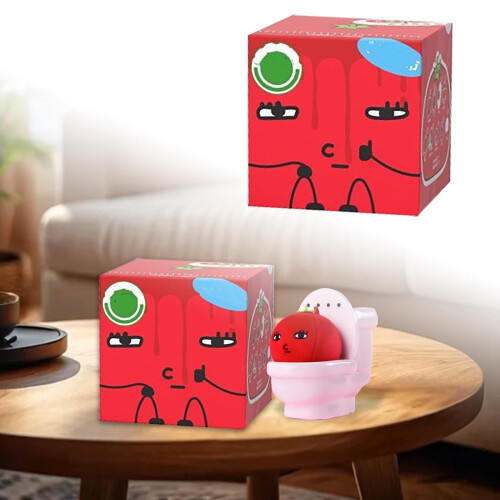 Peluche tomate douce à collectionner (1 pièce)