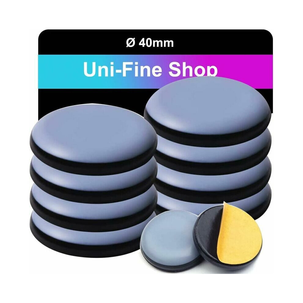 Furniture Sliders, Self Adhesive Heavy Duty Round Furniture Moving Sliders For Smooth Movement On Hardwood Floors, Floor Protectors For Carpets 9044386799661