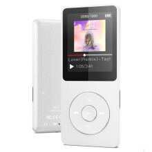 Noise Cancelling Voice Recorder MP3 Player with 1.8 Inch Screen, Multi Functional Music Device Featuring FM Radio and E Book Support, Fast Charge
