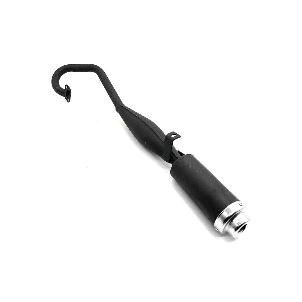 Two-Stroke Exhaust Muffler For Mini Dirt Bike, Rear Expansion Chamber 2-Stroke Muffler Exhaust Pipe With Gasket, Bracket For Enhanced Stability For 9044386784414