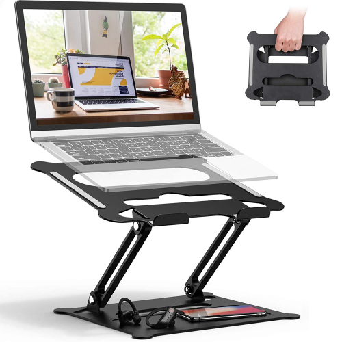 Adjustable Notebook Stand With Protective Stable Foldable For Meeting Room And Library, High Performance, Long Lasting, User Friendly, Premium Build