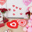 Heart-Shaped Bathroom Rug, Red, 40 x 60 cm 3