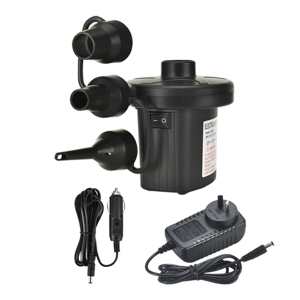 Quick-Fill Electric Air Pump For Inflatables, High Pressure Ac Dc Inflator With Portable Design And Inflator Deflator Pump Capability, Multi-Purpose 9044386784896