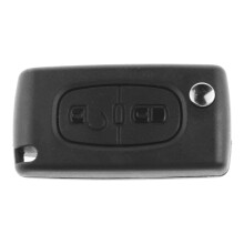 Replacement Car Key Fob Cases Fits, Peugeot Accessories Replacement Car Insignia Key Fob Cover Case Suitable for Citroen, Opel Vauxhall Buick Astra