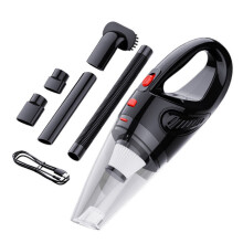 Compact Handheld Vacuum Cleaner, Wet/Dry Cordless Vacuum, Powerful Suction Rechargeable Battery HEPA Filter LED Light For Convenient Home &