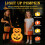 3ft Battery-Powered LED Pumpkin Lamp, 8 Light Modes 2