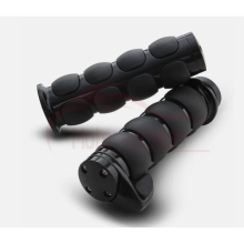 Chic Motorcycle Hand Grips, Non-Slip Design & Throttle Assist for Optimal Control, Universal Fit for 1" Handlebars  Aggressive Style for