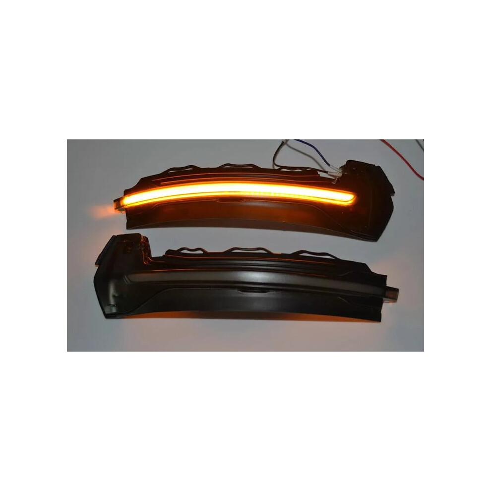 Side Mirror Turn Signal With Sequential Blinker Indicator Animation, Flowing Turn Signal In Bright Dynamic Sequential Led Module Light/Amber/Yellow 9044386784087