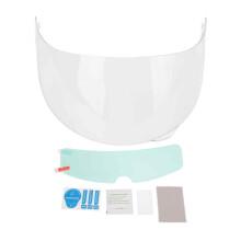 Motorcycle Helmet Lens with UV Protection and Anti Scratch Coating, Wind Shield Replacement Visor Featuring 190 Degrees Horizontal Field, Durable PC