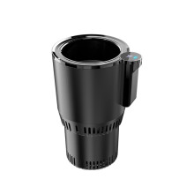 Car Refrigerator Quick Cooling Cups, Easy to Use 12V Vehicle Drink Warmer and Chiller, 2-in-1 Smart Cup Holder with Digital Temperature Display