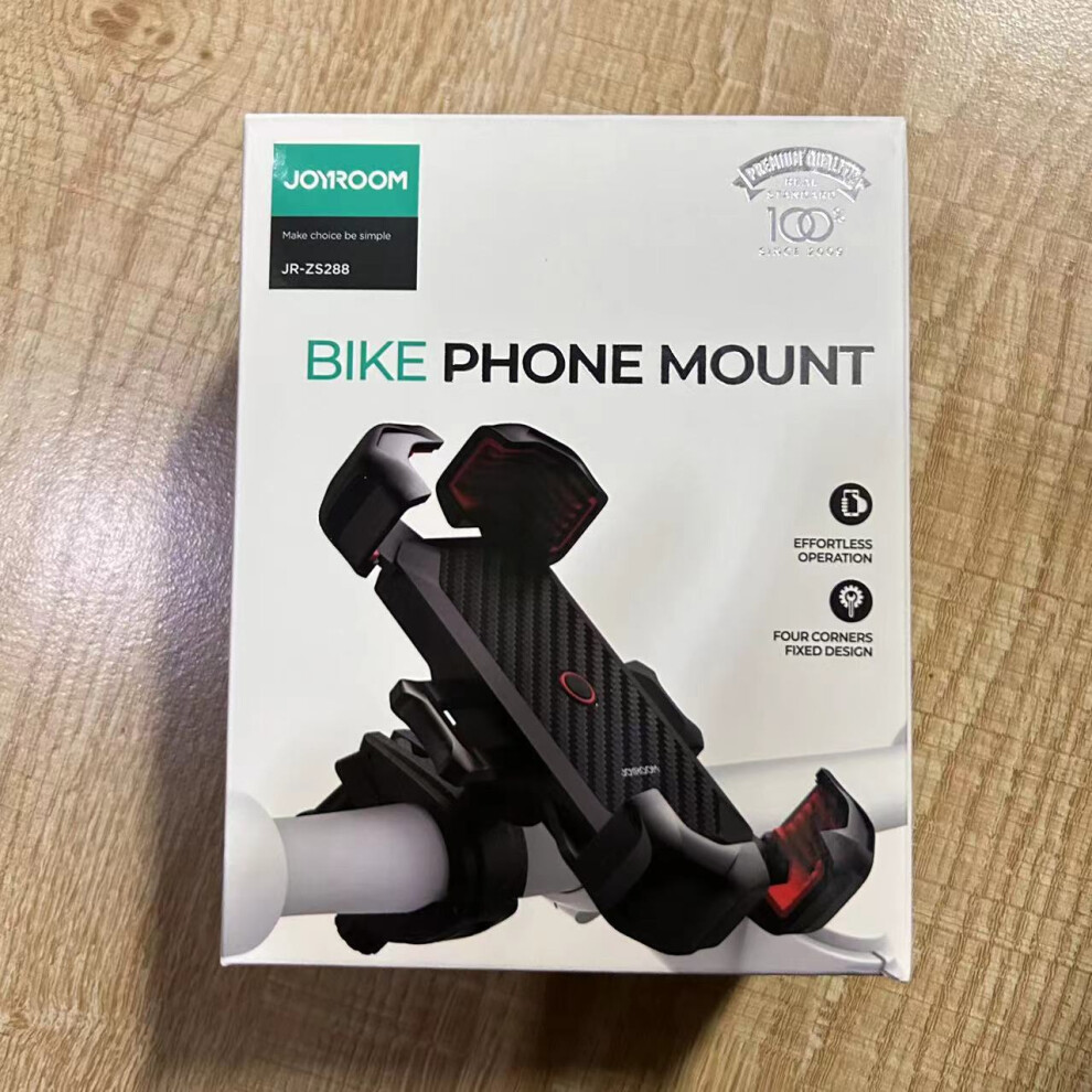 Motorcycle Phone Mount, Durable & Easy To Install, 360-Degree Rotation For Optimal Viewing Universal Compatibility Ensures Fit For Most Smartphones 9044386783301