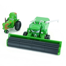 (D) Frank Harvester Fillmore Alloy Die-Cast Car Model - 1:55 Scale Diecast Model Collective Lightning Racers Gift for Kids Adults
