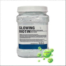 (Glowingbiotin)Hydro Jelly Mask Facial Spa, Collagen, Hyaluronic Skin Hydration Skin Care