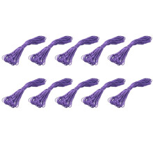 Paracord 550 Falling Cord 7 Core voor Lies Iwano Zijde Paars 50 Engelse Schaal