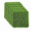 Chicken Nesting Box Pads for Laying Eggs with Vegetable Skewer String Feeder, Washable Nesting Pads for Chicken 6Pcs 2