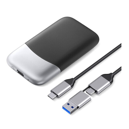 2.5 Inch External Solid State Drive 2000MB/S External Solid State Drive 512GB USB 3.2 Gen2 Type- C PSSD for Laptops
