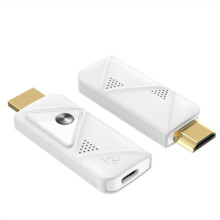 Trasmettitore e Ricevitore Wireless Portatile Compatibile con  Kit Extender Compatibile con  98FT/30M 1080P