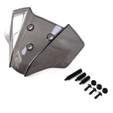 Pára-Brisas de Motocicleta para 390 125 DUKE390 DUKE125 2024 Defletor de Vento Dianteiro Cinza