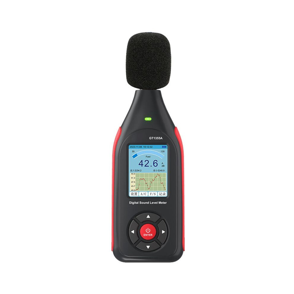 Digital Noise Meter With Condenser Microphone Digital Sound Level Meter Noise Tester Sound Detector Decible Monitor 6133053053144