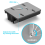 Vertical Laptop Stand, Desktop Aluminum Alloy Structure With Non-slip Mat, Optimizes Space While Providing A Protective And Stable Solution For 6