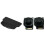 1 Pcs Black Battery Cover for  PSP 2000 3000 & 2Pcs Joystick Button Control Thumb 3D Analog Stick 1