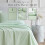 Ensemble de draps en percale de coton pour lit simple – Vert sauge, 45 cm de profondeur 2
