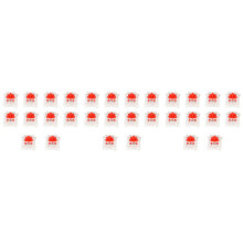 30Pcs Plastic For Red 3 Pin MX RGB Mechanical Keyboard Replacement
