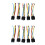 10 Pcs 5 Pin Wires Cable Relay Socket Harness Connector  12V for Car Auto 1