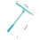 Multi-Use, Rotate-Lock Mechanism, For Various Surfaces, Silicone Blade, Versatile Glass Scraper, High Performance, Long Lasting, User Friendly 5