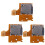 3X Micro- Tf Card Slot Socket Board Replacement for   Game Console Card Reader Slot Socket 1