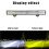 Μπάρα φωτισμού LED 50cm 288W, Λευκό, Φλας, 6 λειτουργίες με λειτουργία μνήμης, Εκτ 4