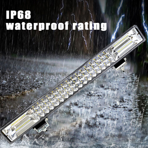 Μπάρα φωτισμού LED 50cm 288W, Λευκό, Φλας, 6 λειτουργίες με λειτουργία μνήμης, Εκτ 2