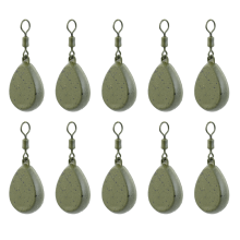 (30g Lead Fishing Weight) KCT Flat Pear Lead Fishing Weights