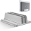Adjustable Width Vertical Stand, Desktop Aluminum Stand With Scratch-Resistant Surface For Diverse Devices, Ergonomic Design, Space Saving 2