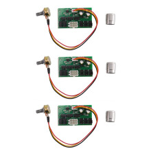 3St Datorfodral Miner FläKthastighetskontroll 8-Kanals FläKtnav PWM HöGeffekt Violent FläKtkontroll DC12V
