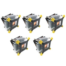 5X Refroidisseur de Processeur Ventilateur de Refroidissement 1366 2011 1155 Radiateur de Contrôle de Température et de Contrôle de Vitesse à 4