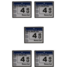 5X Professional 4GB Compact Flash Memory Card(White&)