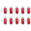 10X USB 2.0 Flash Memory Stick Pen Drive Storage Thumb Color:Red Capacity:512MB 1