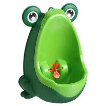 (Green) Kids Potty Training Urinal, Splashproof Wall-Mounted Urinal, Fun Bathroom Trainer for Boys, Portable and Easy to Install