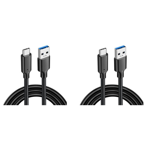 2X USB3.2 10Gbps Type C Cable USB A To Type-C 3.2 Data Transfer USB C SSD Hard Disk Cable PD 60W 3A Quick Charge 3.0,1M